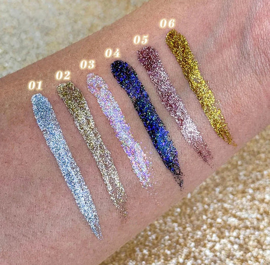 Italia Deluxe Star Struck Liquid Glitter Liners