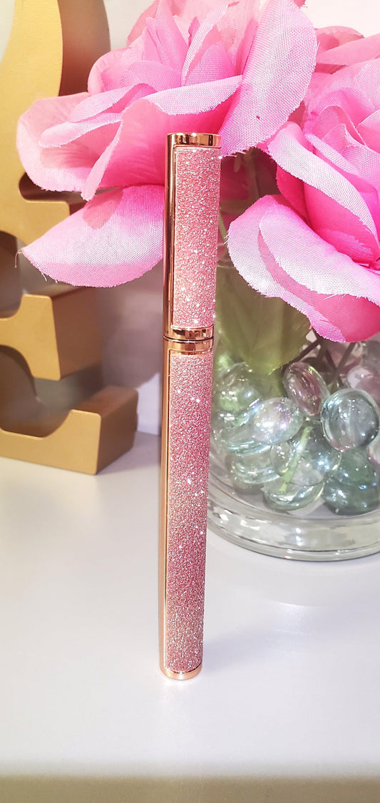 Pink Bling 2 in 1 black eyeliner adhesive - AloraCosmetics