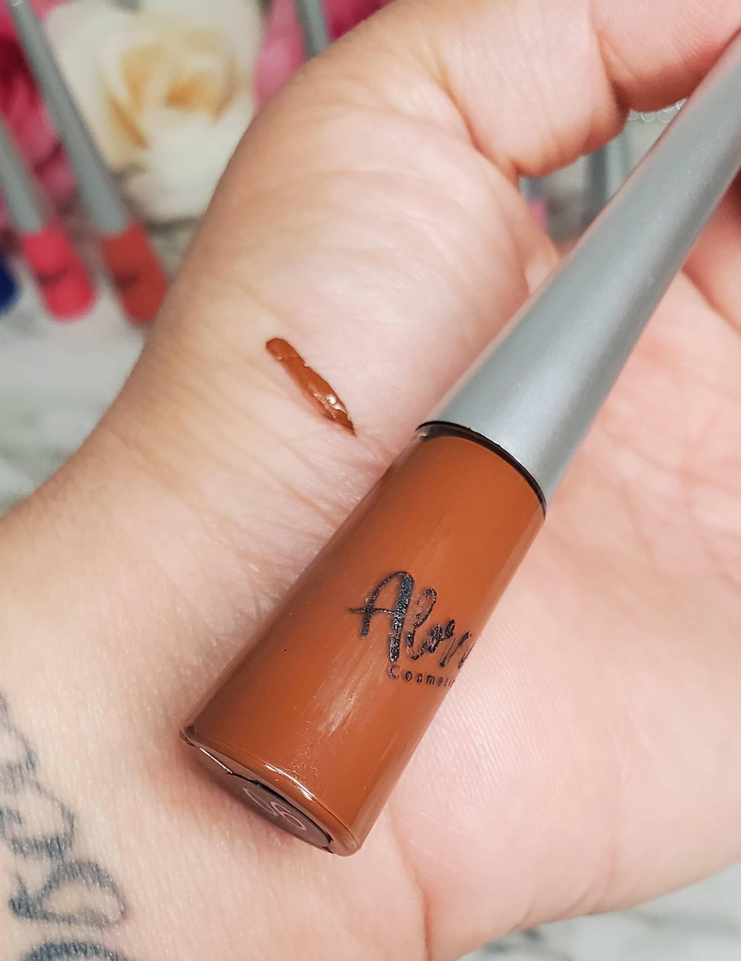 Brown Waterproof Liquid Eyeliner - AloraCosmetics