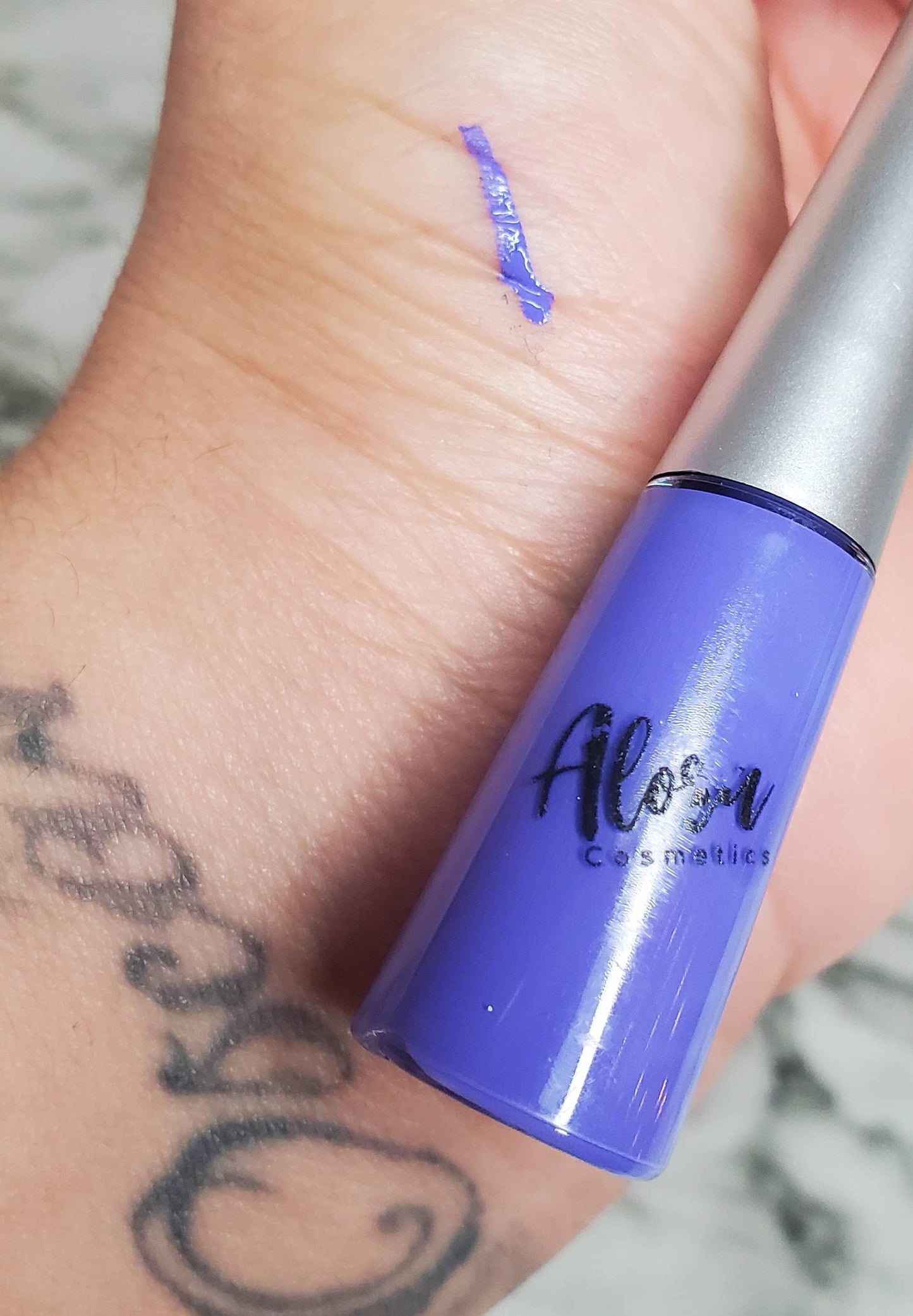 Purple Waterproof Liquid Eyeliner - AloraCosmetics
