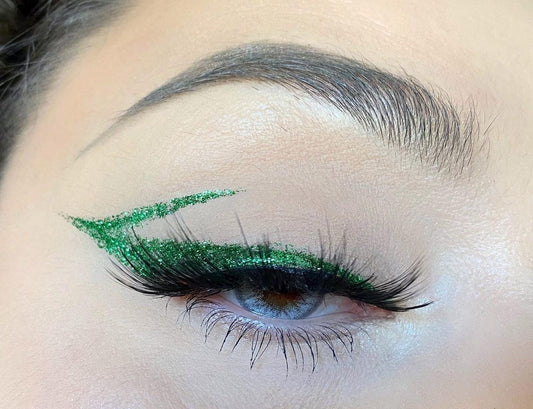 Green Glitter Liner