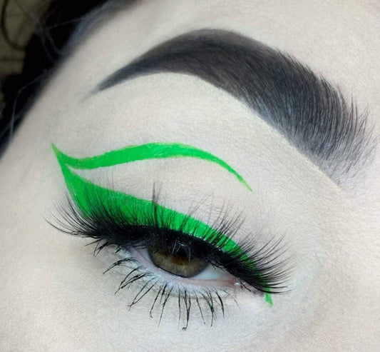 Lime Green Waterproof Liquid Eyeliner - AloraCosmetics