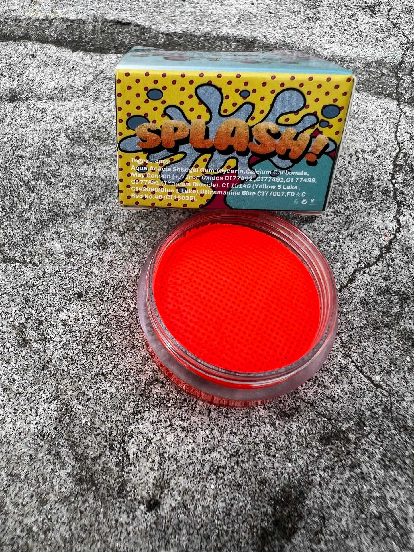 Orange Water Activated Liner Red