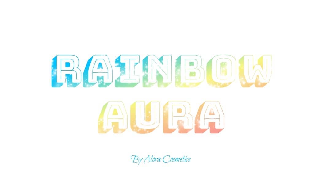 Rainbow Aura Highlighter Palette