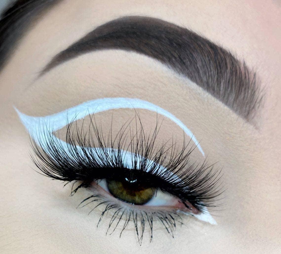 White Waterproof Liquid Eyeliner - AloraCosmetics