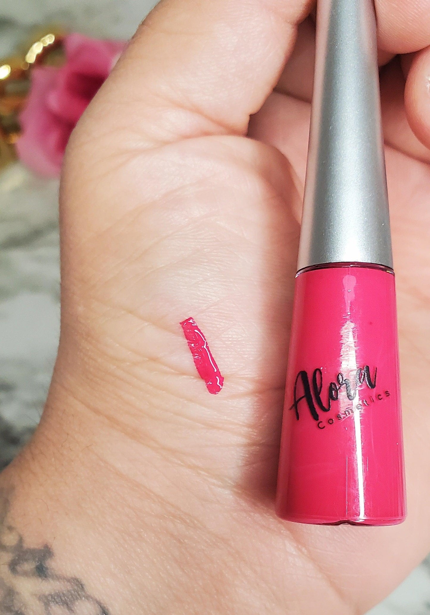 Hot Pink Waterproof Liquid Eyeliner - AloraCosmetics