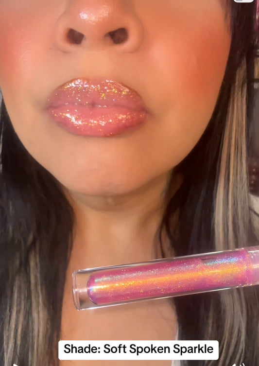 Soft Spoken Sparkle Glitter Gloss