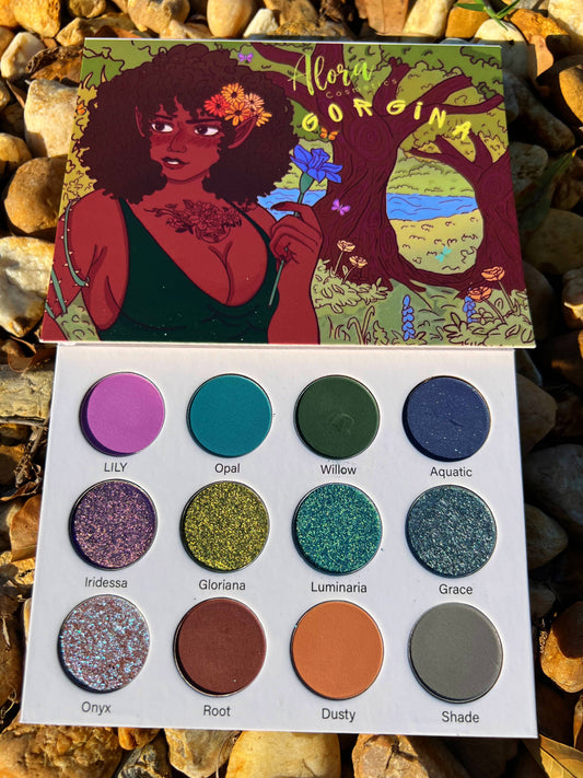 Gorgina Duo Chrome Eyeshadow Palette
