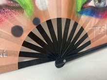 Load image into Gallery viewer, Limited Edition Large Bamboo Teek Teek Fan

