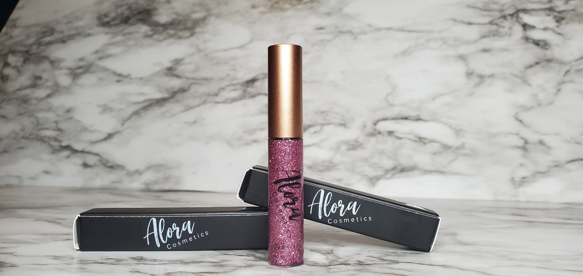 Pink Glitter Liner - AloraCosmetics  