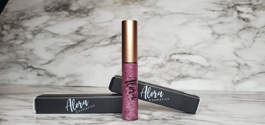 Pink Glitter Liner - AloraCosmetics  