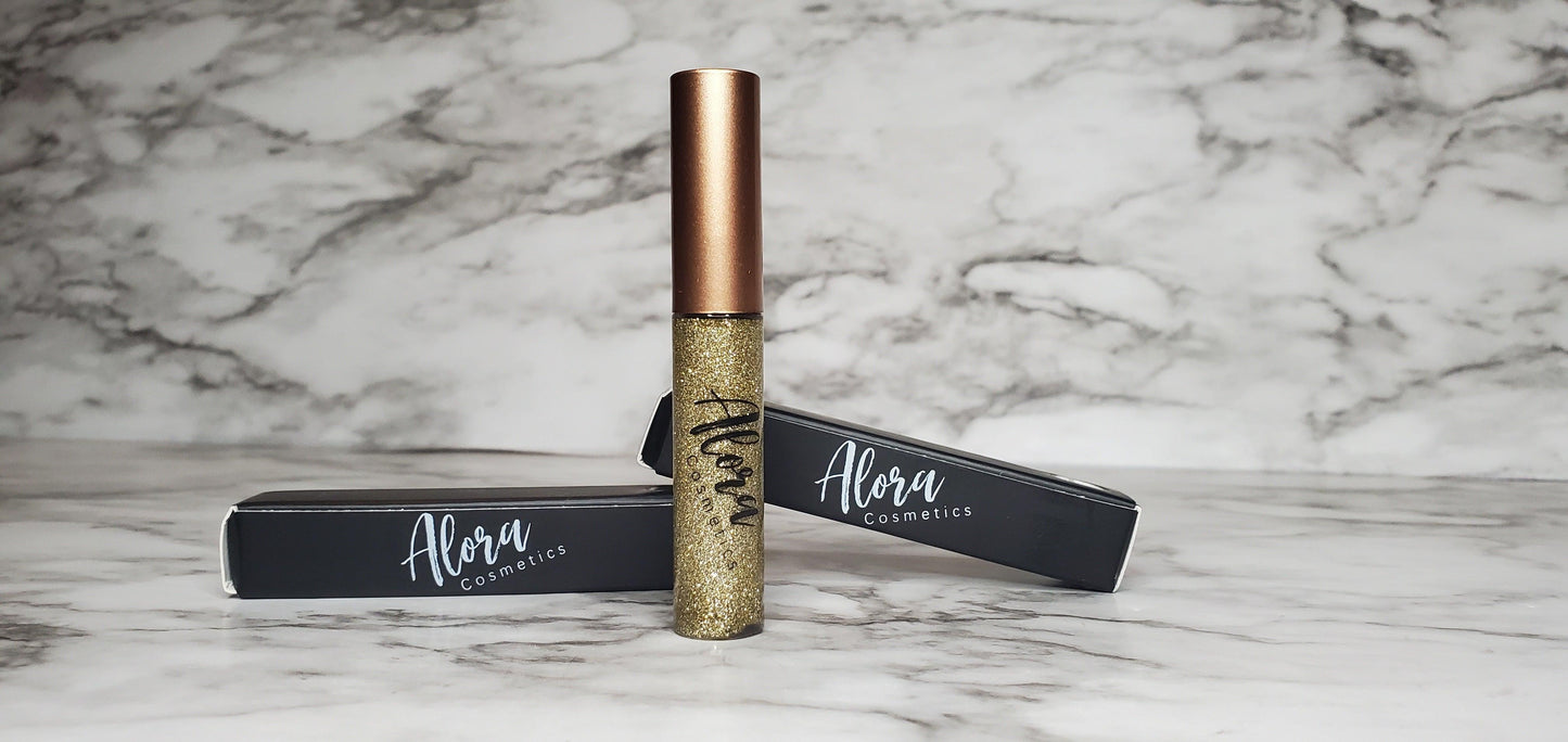 18 K Gold Glitter Liner - AloraCosmetics  