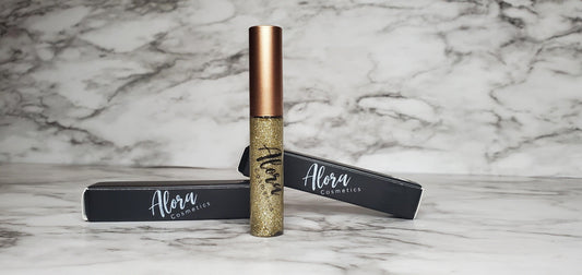 18 K Gold Glitter Liner - AloraCosmetics  