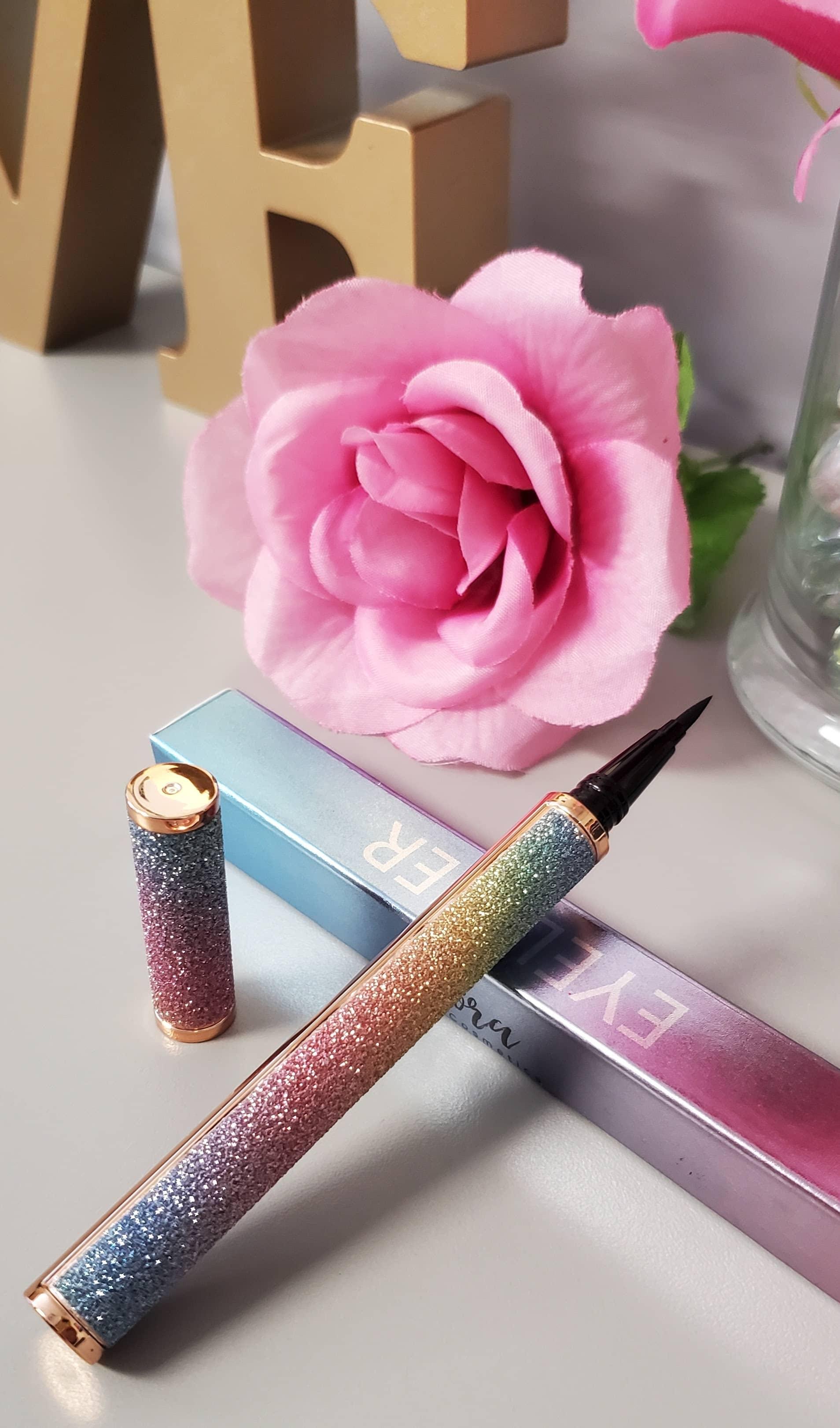 Bling 2 in 1 black eyeliner adhesive - AloraCosmetics  