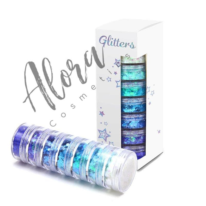 Blue Glitter Tower - AloraCosmetics  