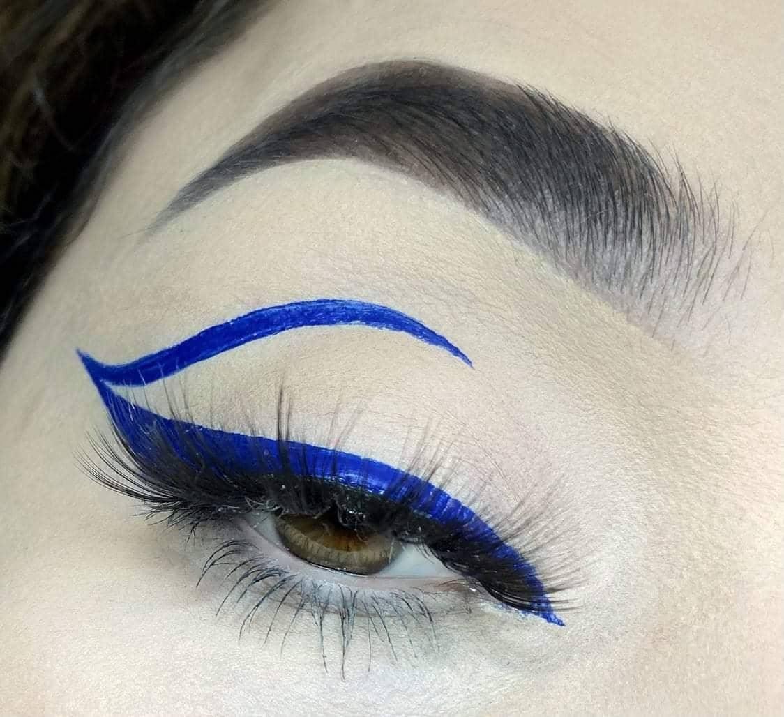 Blue Waterproof Liquid Eyeliner - AloraCosmetics  