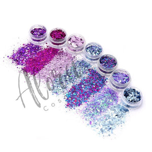 Purple Glitter Tower - AloraCosmetics  