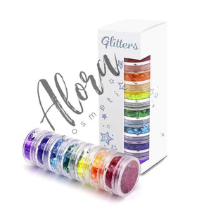 Rainbow Glitter Tower - AloraCosmetics  