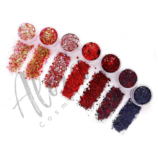 Red Glitter Tower - AloraCosmetics  