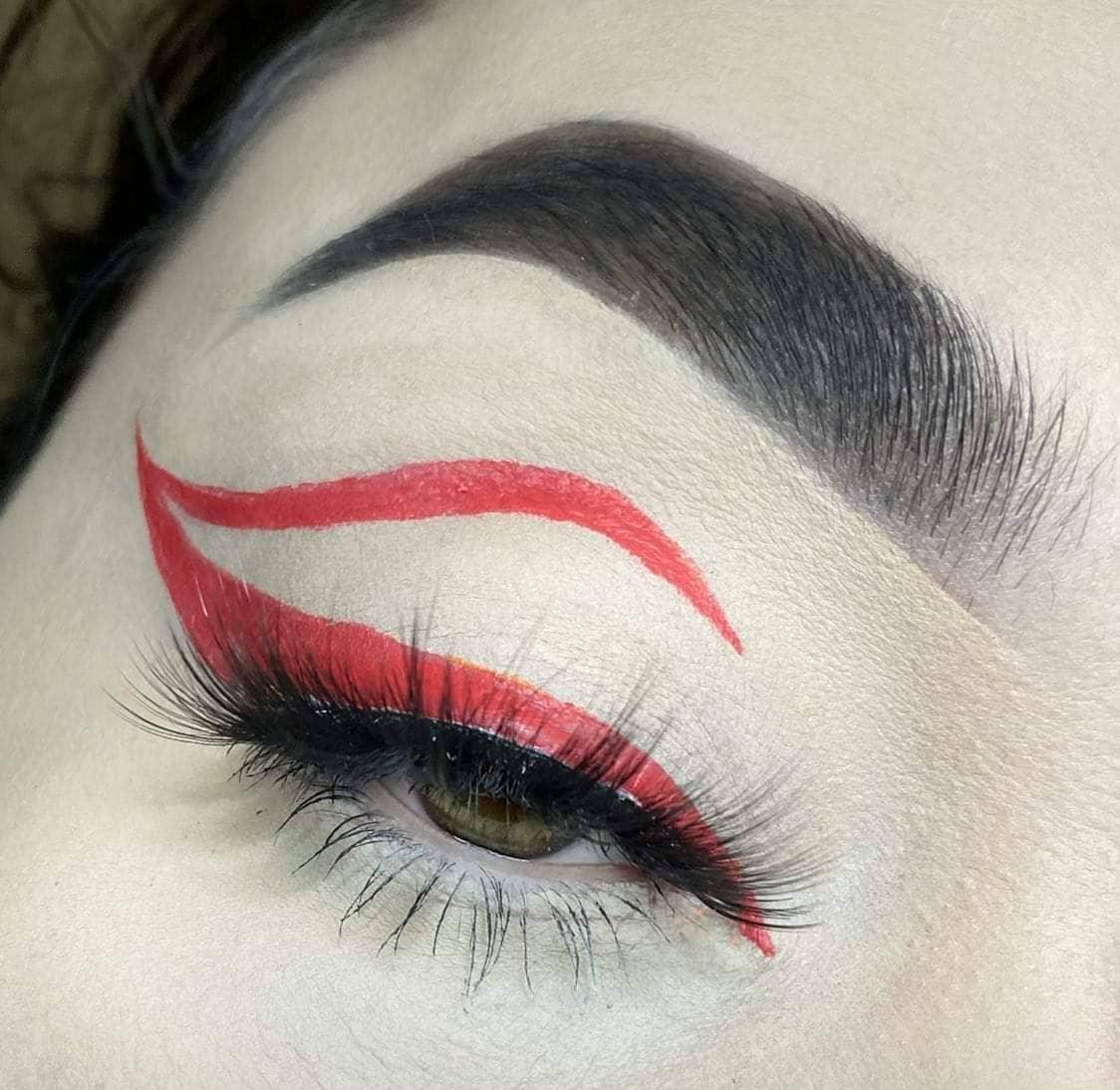 Red Waterproof Liquid Eyeliner - AloraCosmetics  