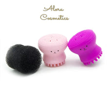 Load image into Gallery viewer, Mint Baby Jellyfish Silicone Face Wash  Brush - AloraCosmetics  
