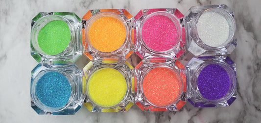 8 PC Neon Glitter Bundle - AloraCosmetics  