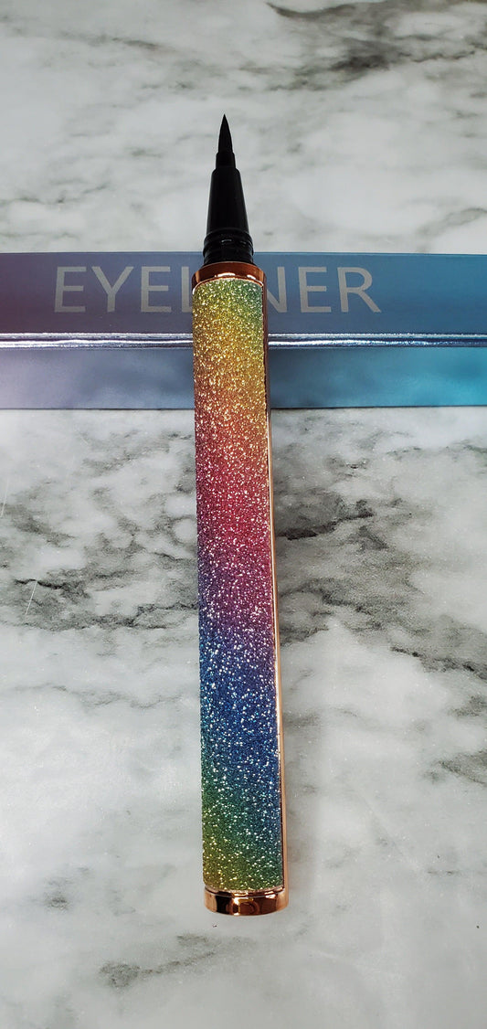 Bling 2 in 1 black eyeliner adhesive - AloraCosmetics  
