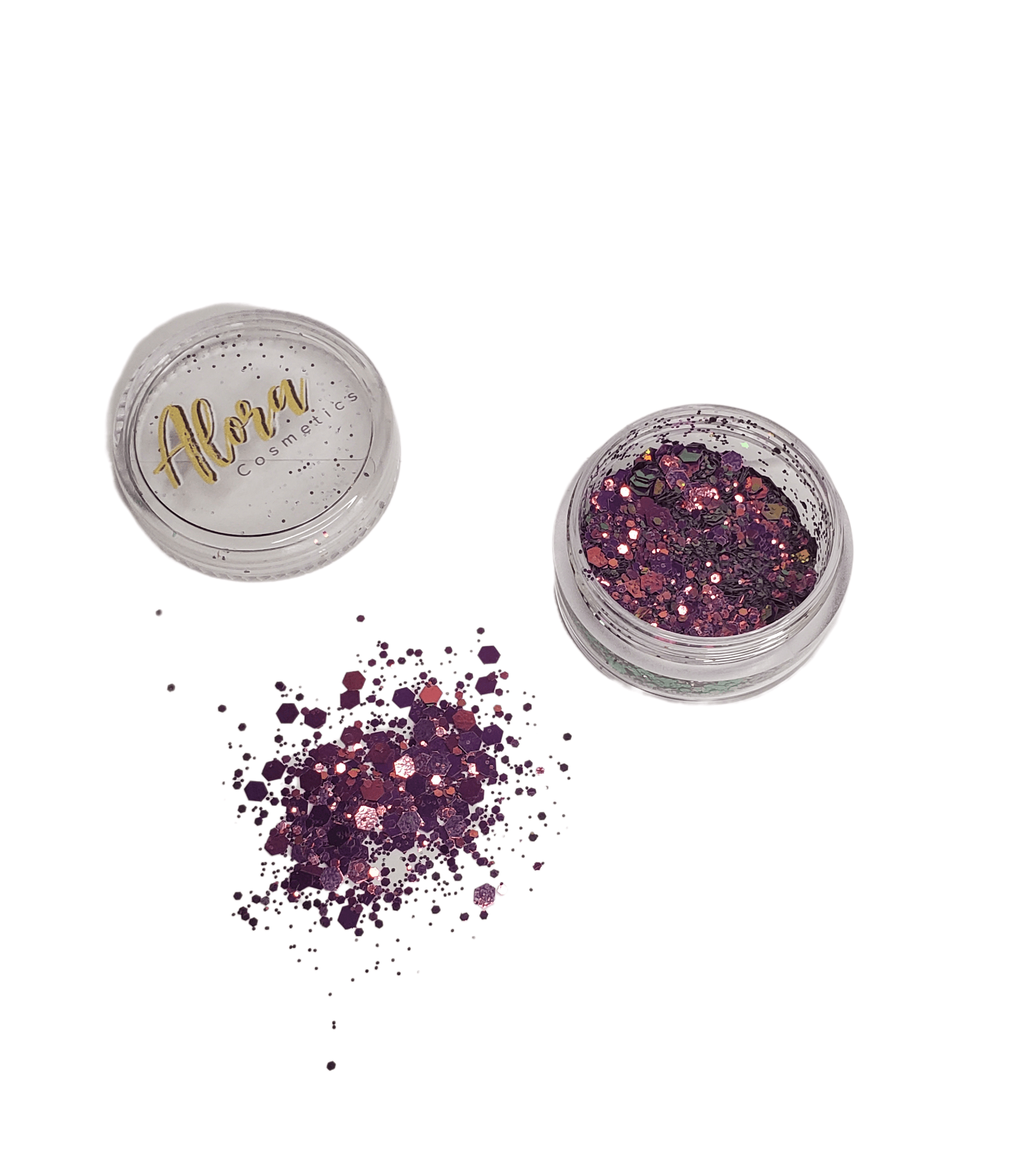 Chameleon Purple Pink And Gold Glitter - AloraCosmetics  