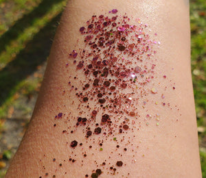 Chameleon  Pink and Gold Glitter - AloraCosmetics  
