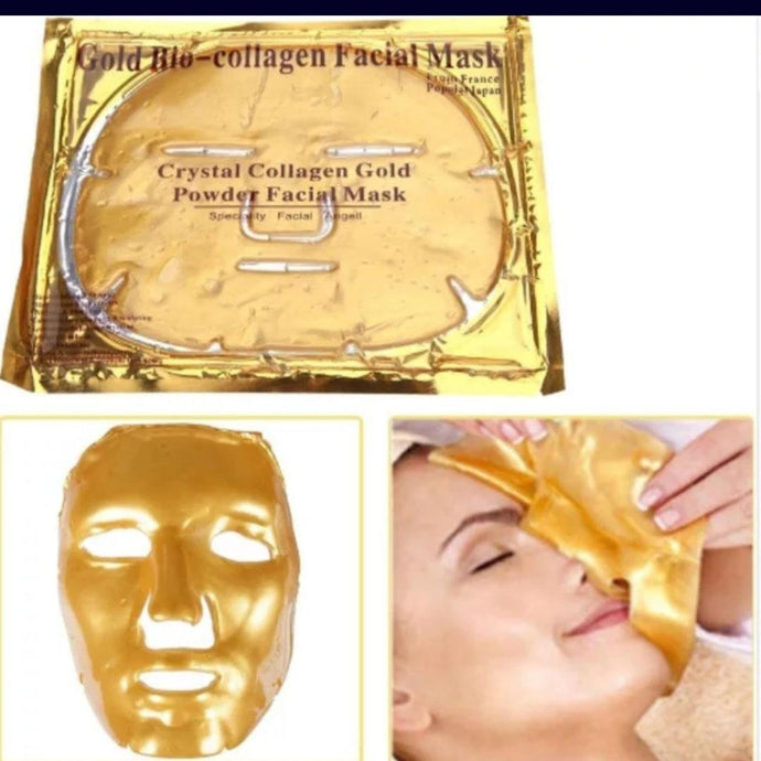 24 K Gold Collagen Mask - AloraCosmetics  
